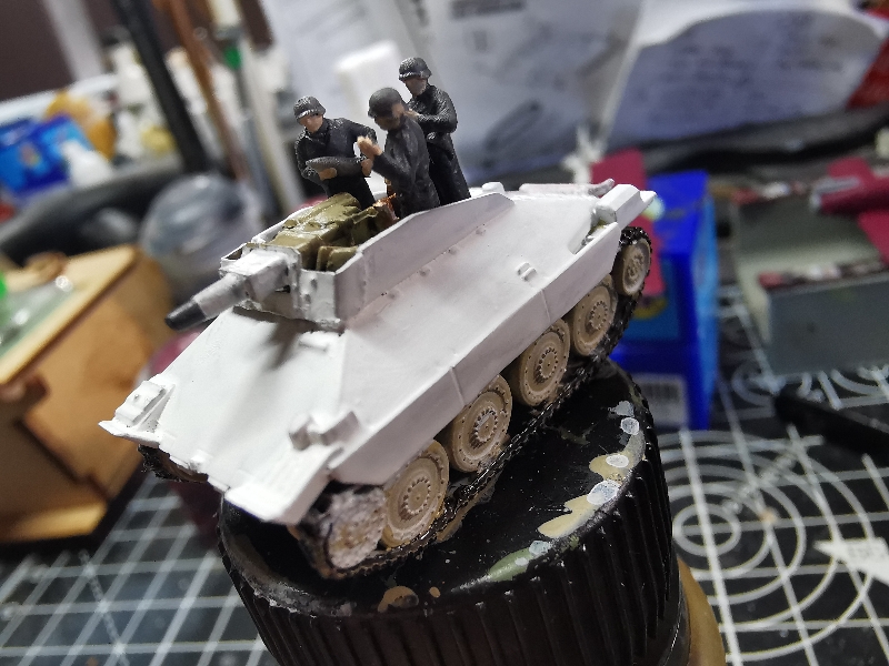 Prototype field tests - Aufklärungspanzer 38(t) with 7.5cm Kw.K ...