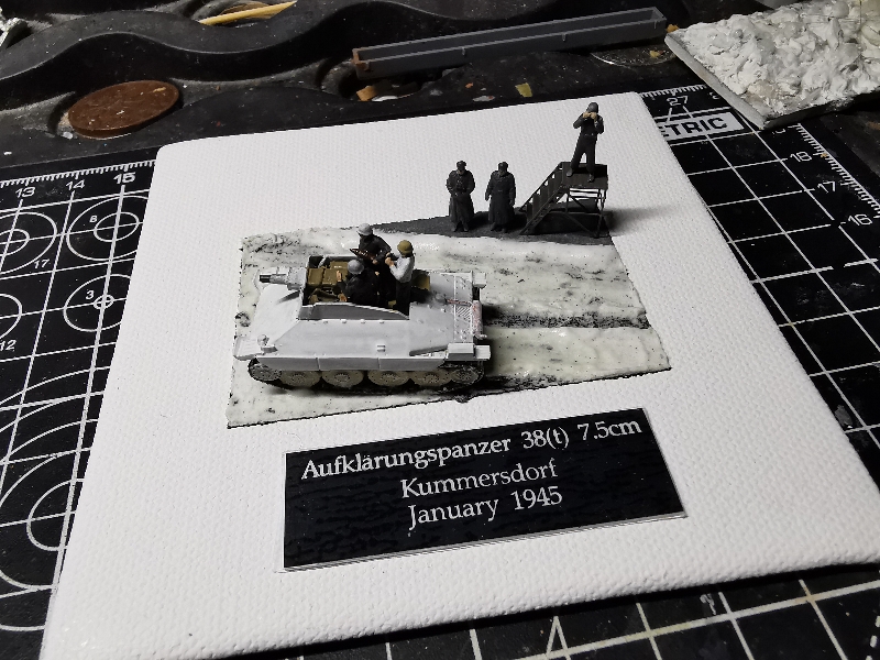 Prototype field tests - Aufklärungspanzer 38(t) with 7.5cm Kw.K ...